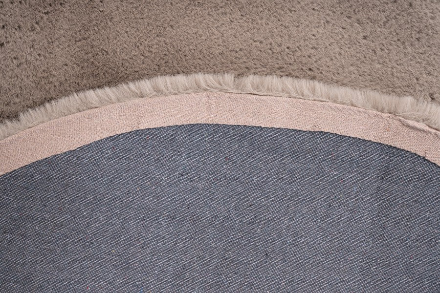 Heaven Fluffy Vloerkleed – Taupe – Zacht & Effen