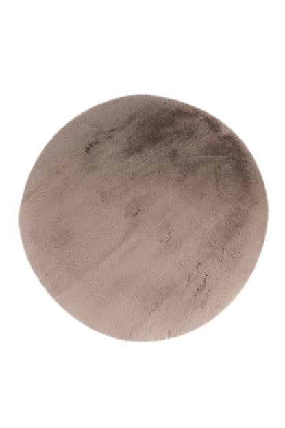 Heaven Fluffy Vloerkleed – Taupe – Zacht & Effen