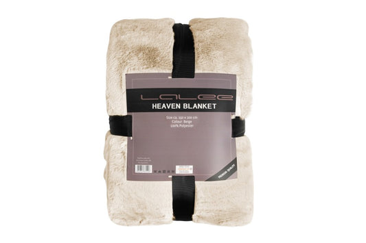 Heaven deken – Beige, heerlijk zacht en cozy