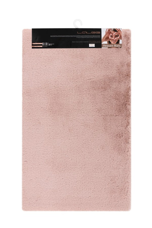 Heaven badmat – Poederroze met zachte touch en elegante uitstraling