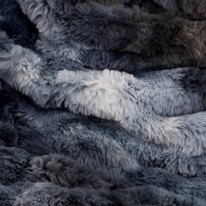 Luxury deken – Grijs met volle, fluffy structuur en heerlijk zacht