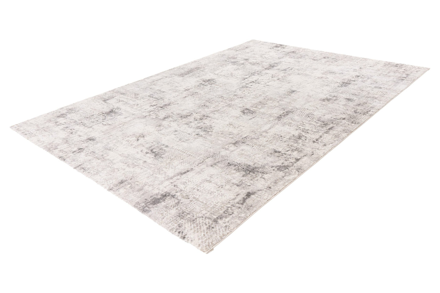 Lyon – Silver vintage vervaging – Laagpolig vloerkleed