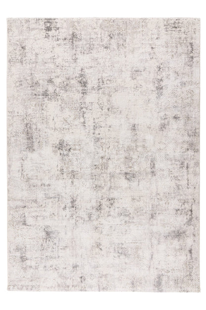 Lyon – Silver vintage vervaging – Laagpolig vloerkleed