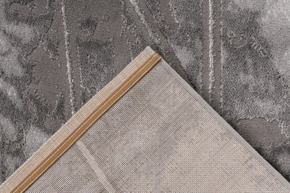Marmaris Vloerkleed – Goud/Grijs – Marmerlook Design – Modern & Laagpolig