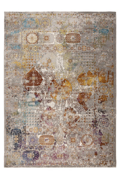 Picasso Feraghan – Vintage – Laagpolig Vloerkleed – Multi / Beige