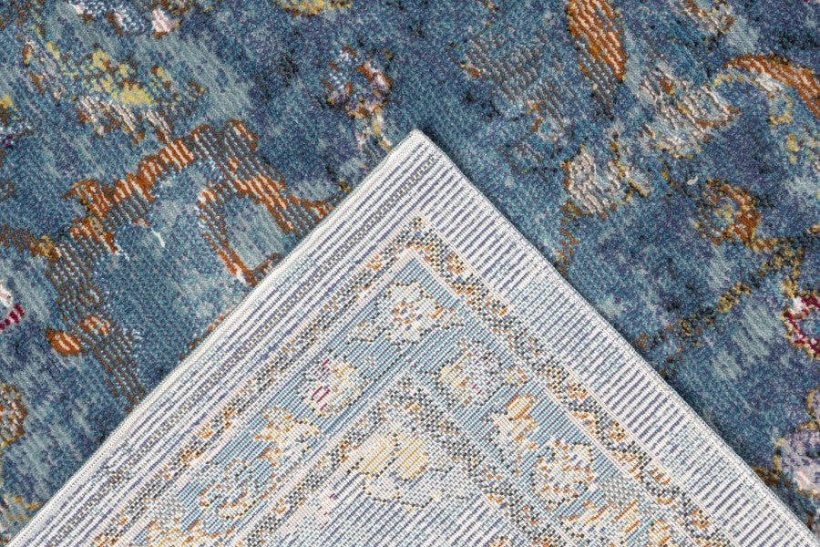 Picasso Sarough – Vintage – Laagpolig Vloerkleed – Blauw
