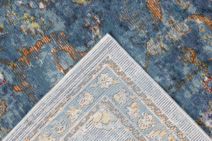 Picasso Sarough – Vintage – Laagpolig Vloerkleed – Blauw