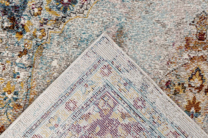 Picasso Keshan – Vintage – Laagpolig Vloerkleed – Multi / Beige