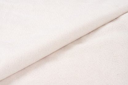Plush deken – Beige met zachte ribbelstructuur