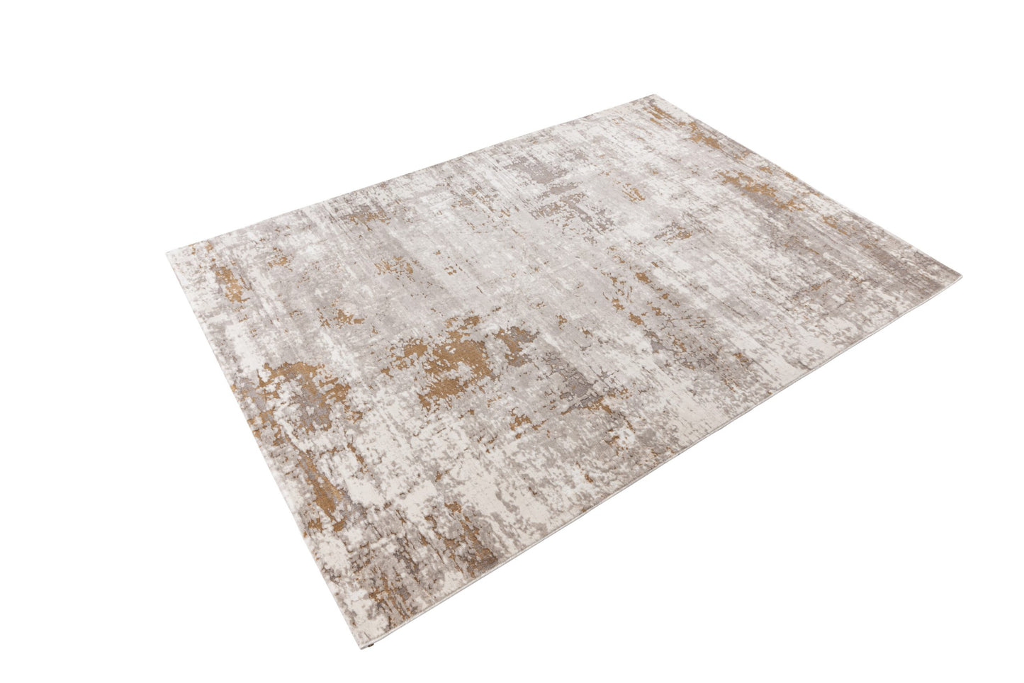 Paris – Taupe vintage vloerkleed – Laagpolig