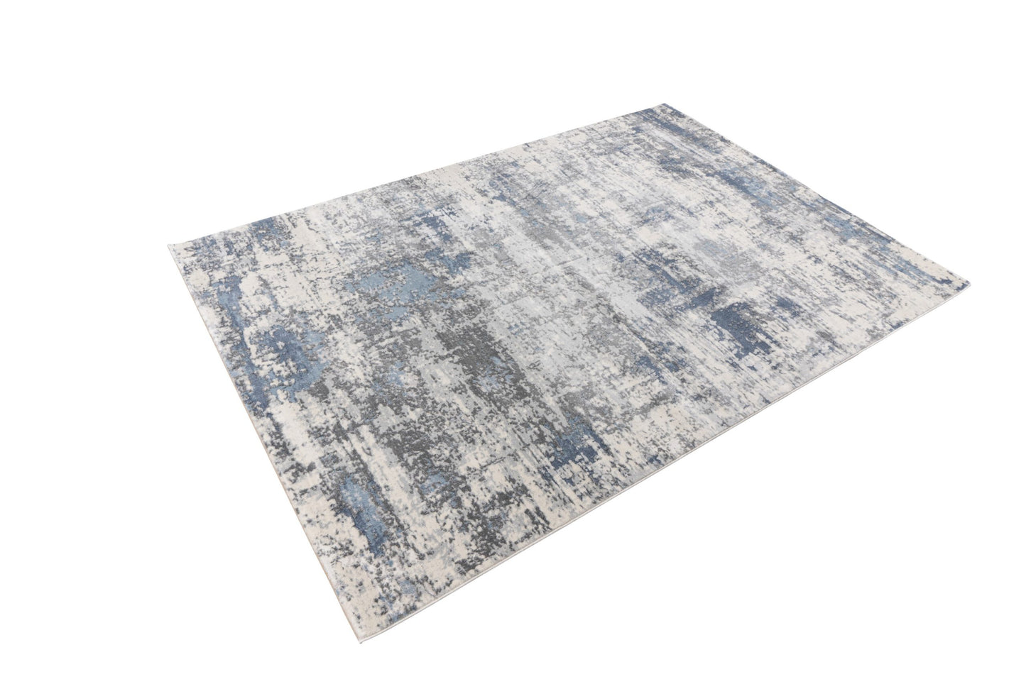 Paris – Blue vintage vloerkleed – Laagpolig