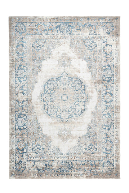 Paris Blue – Vintage oosterse stijl – Laagpolig vloerkleed