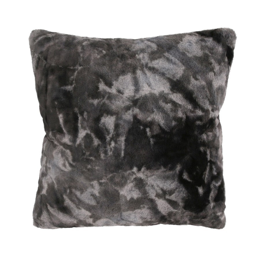 Rumba kussen – Grijs met zachte touch en tie-dye look