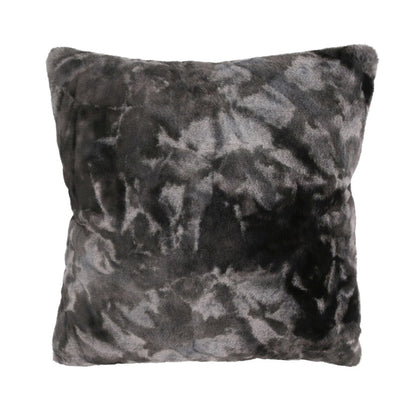 Rumba kussen – Grijs met zachte touch en tie-dye look