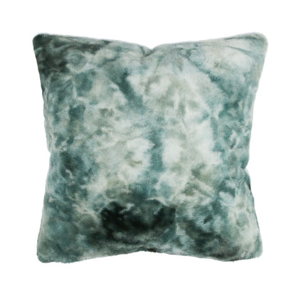 Rumba kussen – Groen met zachte touch en tie-dye look