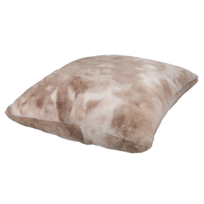 Rumba kussen – Taupe met zachte touch en tie-dye look