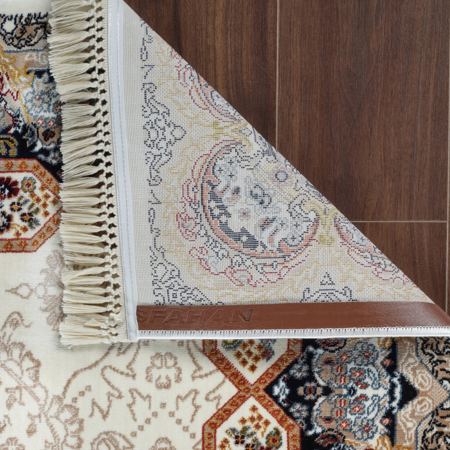 Tabriz Oosters Vloerkleed – Ivory – Klassiek Vintage Met Kader – Laagpolig Tapijt