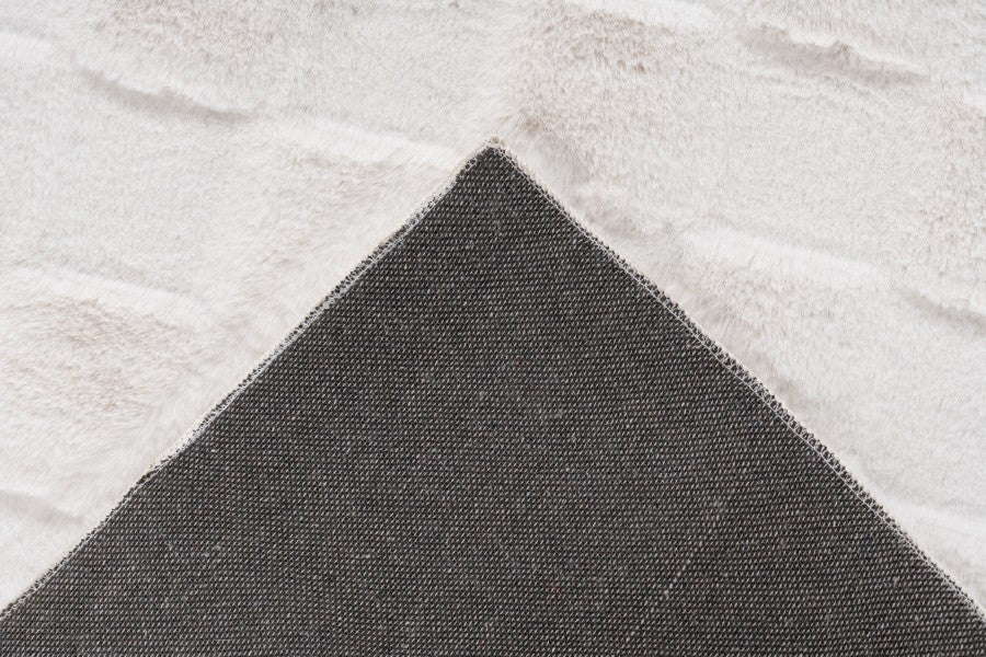 Soul Vloerkleed – Ivory – Geblokt Design – Zacht Hoogpolig