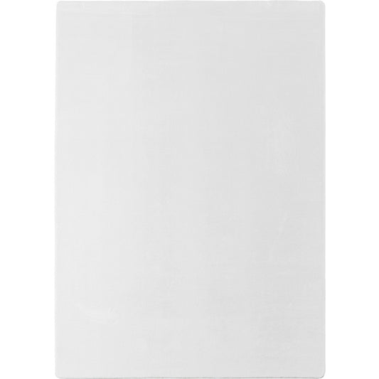 Joy vloerkleed – Wit – Effen laagpolig vloerkleed – zacht en met glans