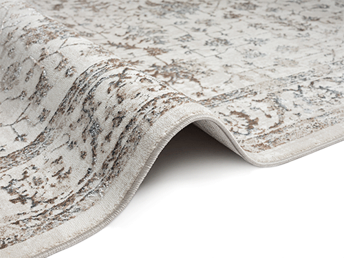 Creation Vloerkleed – Cream – Vintage Oosters Design – Laagpolig Vloerkleed