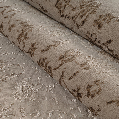 Creation Vloerkleed – Donker Beige – Vintage Oosters Design – Laagpolig Vloerkleed
