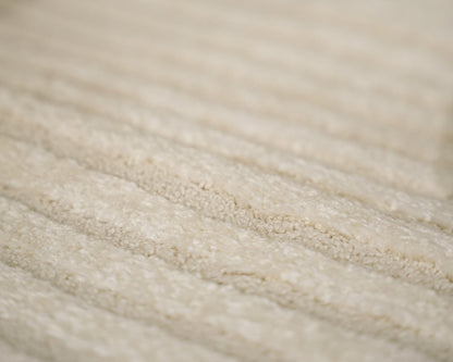 Elio Vloerkleed – Beige – Organisch Cirkeldesign – Laagpolig Vloerkleed