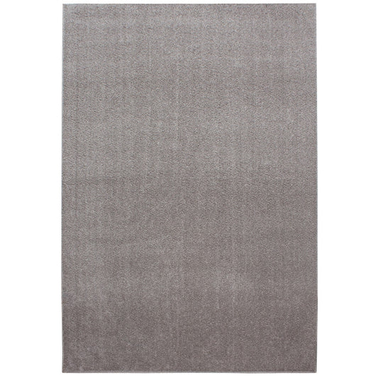 Ata Vloerkleed – Beige – Laagpolig met Vilt Onderkant