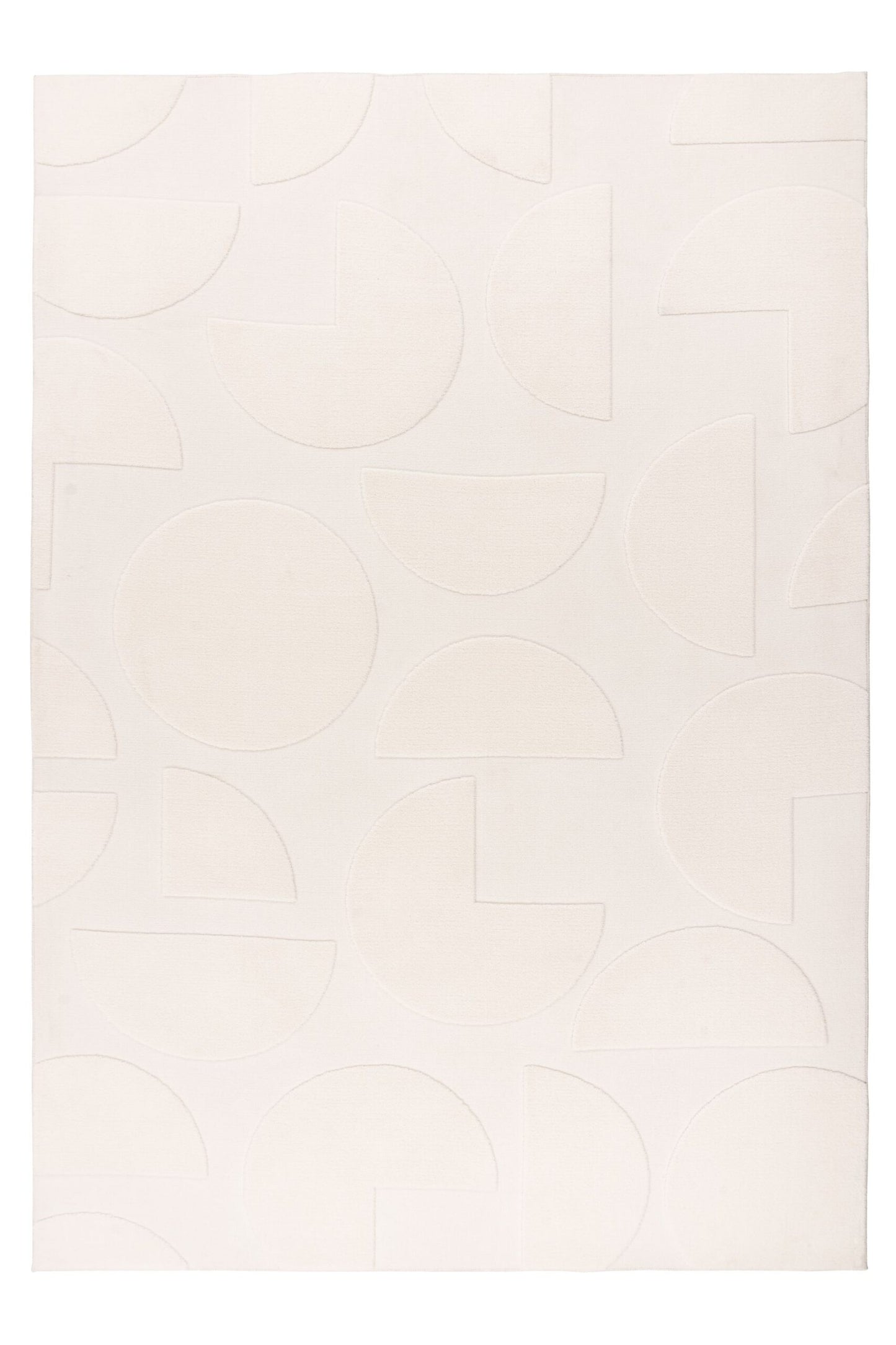 Focus – Ivory 3D structuur – Laagpolig vloerkleed