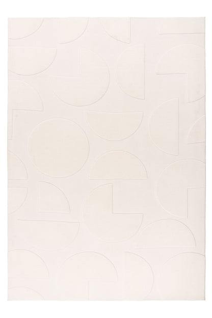 Focus – Ivory 3D structuur – Laagpolig vloerkleed