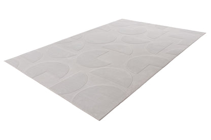 Focus – Silver 3D structuur – Laagpolig vloerkleed