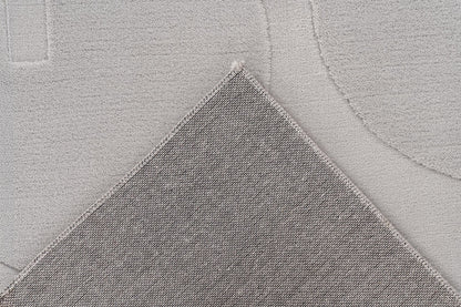 Focus – Silver 3D structuur – Laagpolig vloerkleed