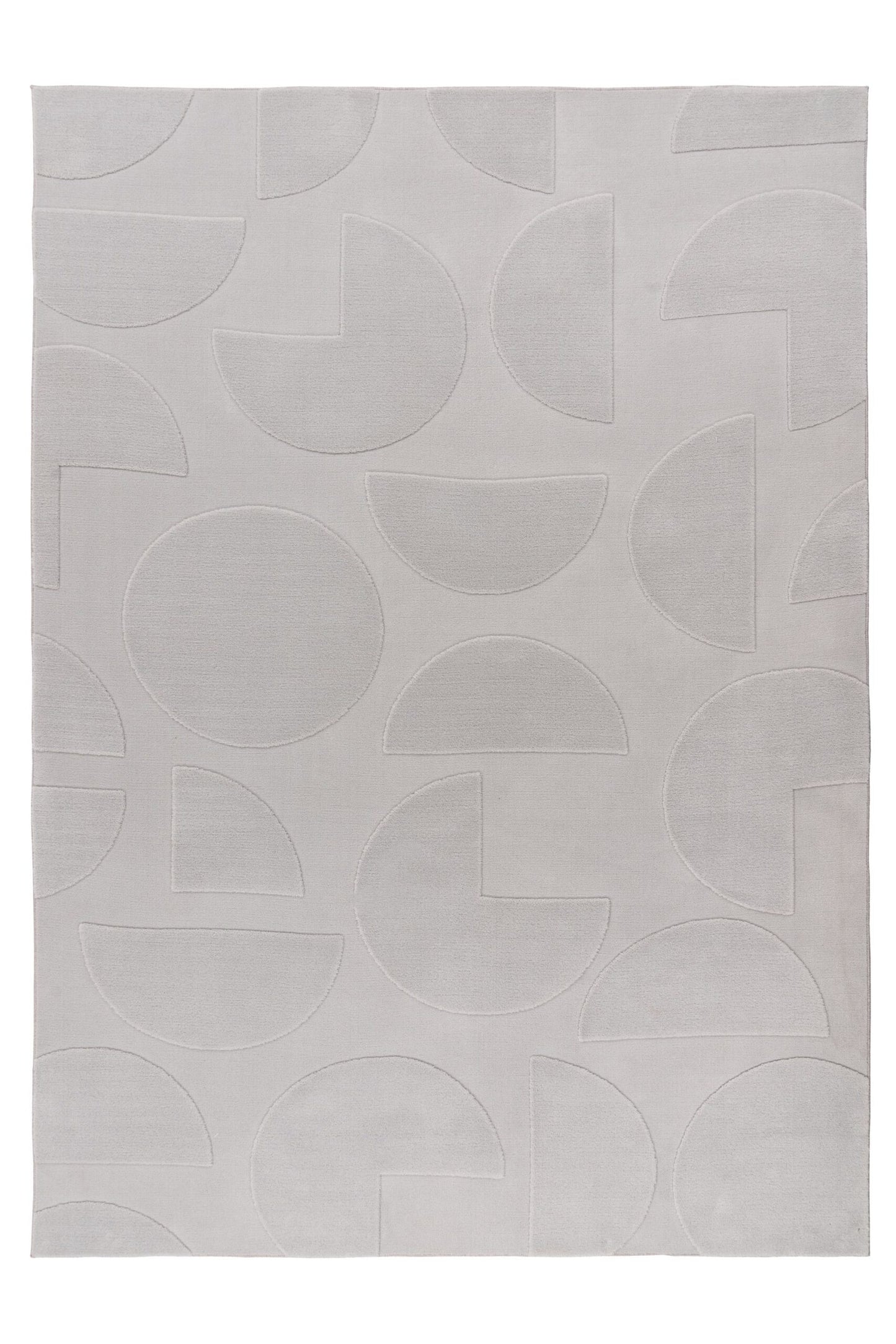 Focus – Silver 3D structuur – Laagpolig vloerkleed
