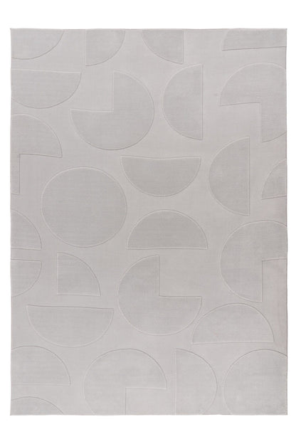Focus – Silver 3D structuur – Laagpolig vloerkleed