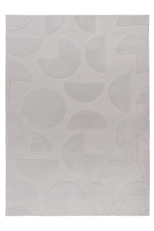 Focus – Silver 3D structuur – Laagpolig vloerkleed