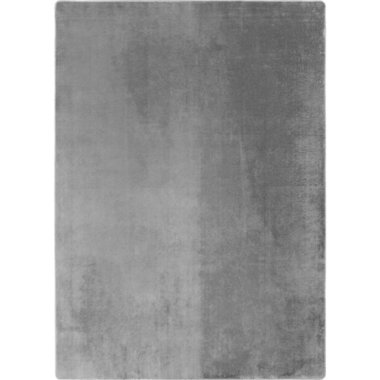 Joy vloerkleed – Lichtgrijs – Effen laagpolig vloerkleed – zacht en met glans