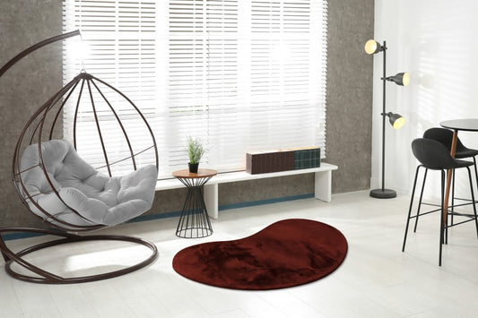 Heaven Vloerkleed – Rood – Organische Vormen – Ultra Zacht & Hoogpolig