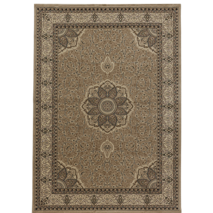 Kashmir – Klassiek Vloerkleed – Beige