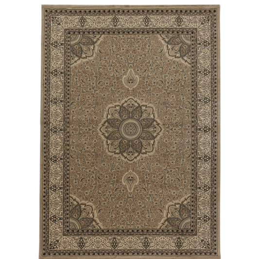 Kashmir – Klassiek Vloerkleed – Beige