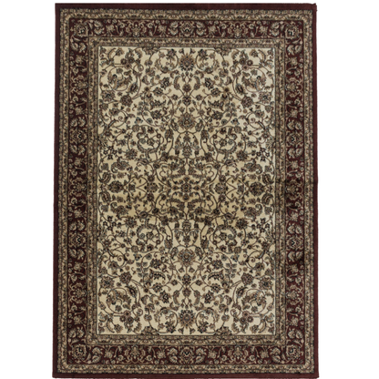 Teheran – Klassiek Vloerkleed – Crème/Rood