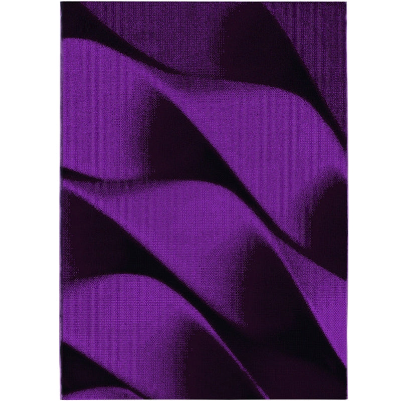 Parma Vloerkleed – Lila Curve – Laagpolig & Modern Design