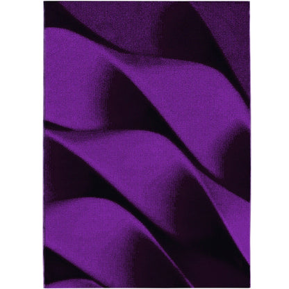 Parma Vloerkleed – Lila Curve – Laagpolig & Modern Design