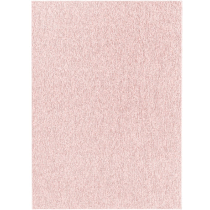 Nizza Vloerkleed – Roze – Laagpolig & Effen Design