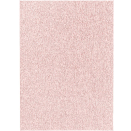 Nizza Vloerkleed – Roze – Laagpolig & Effen Design