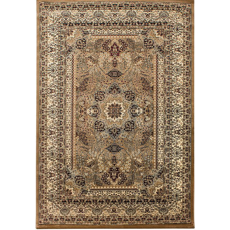 Marrakesh – Klassiek Vloerkleed – Beige – Laagpolig & Oosters Design