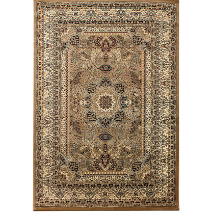 Marrakesh – Klassiek Vloerkleed – Beige – Laagpolig & Oosters Design