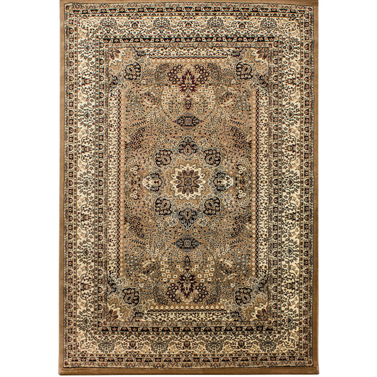 Marrakesh – Klassiek Vloerkleed – Beige – Laagpolig & Oosters Design