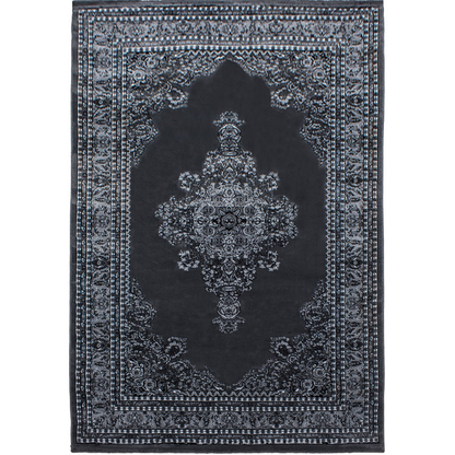 Varamin – Klassiek Vloerkleed – Grijs – Laagpolig & Oosters Design