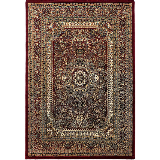 Marrakesh – Klassiek Vloerkleed – Rood – Laagpolig & Oosters Design