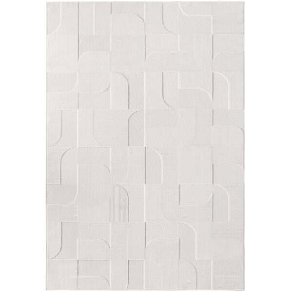 Vloerkleed Doha – Dubai – Japandi Stijl & Laagpolig – Voor Binnen en Buiten