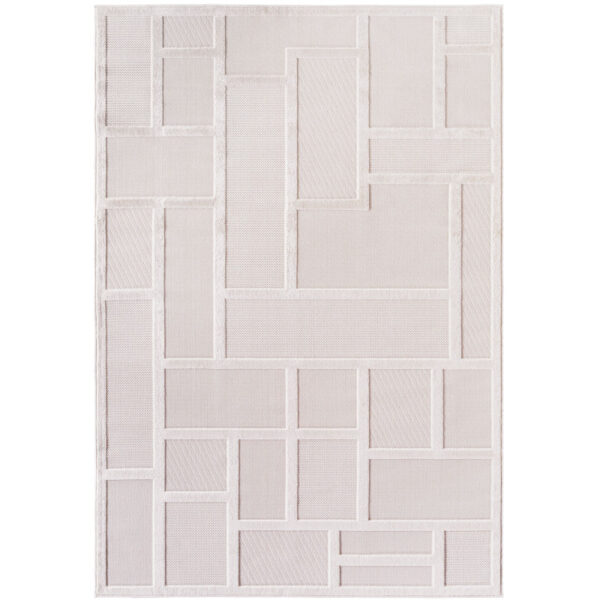 Vloerkleed Doha – Berlin – Japandi Stijl & Laagpolig – Voor Binnen en Buiten